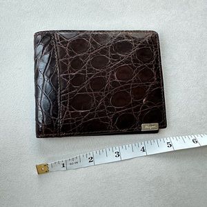 Ferragamo Croc man wallet